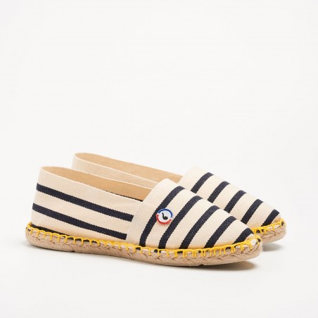 Espadrille at the seaside