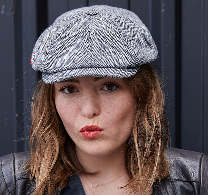 gavroche casquette made in france peaky blinders cap homme femme chevrons